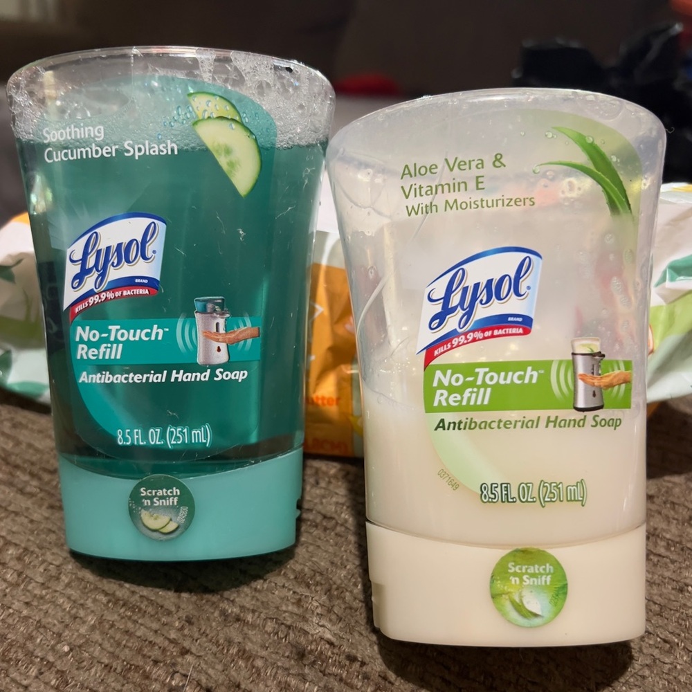 Lysol No-Touch Refill Antibacterial Hand Soap - Cucumber Splash & Aloe Vera
